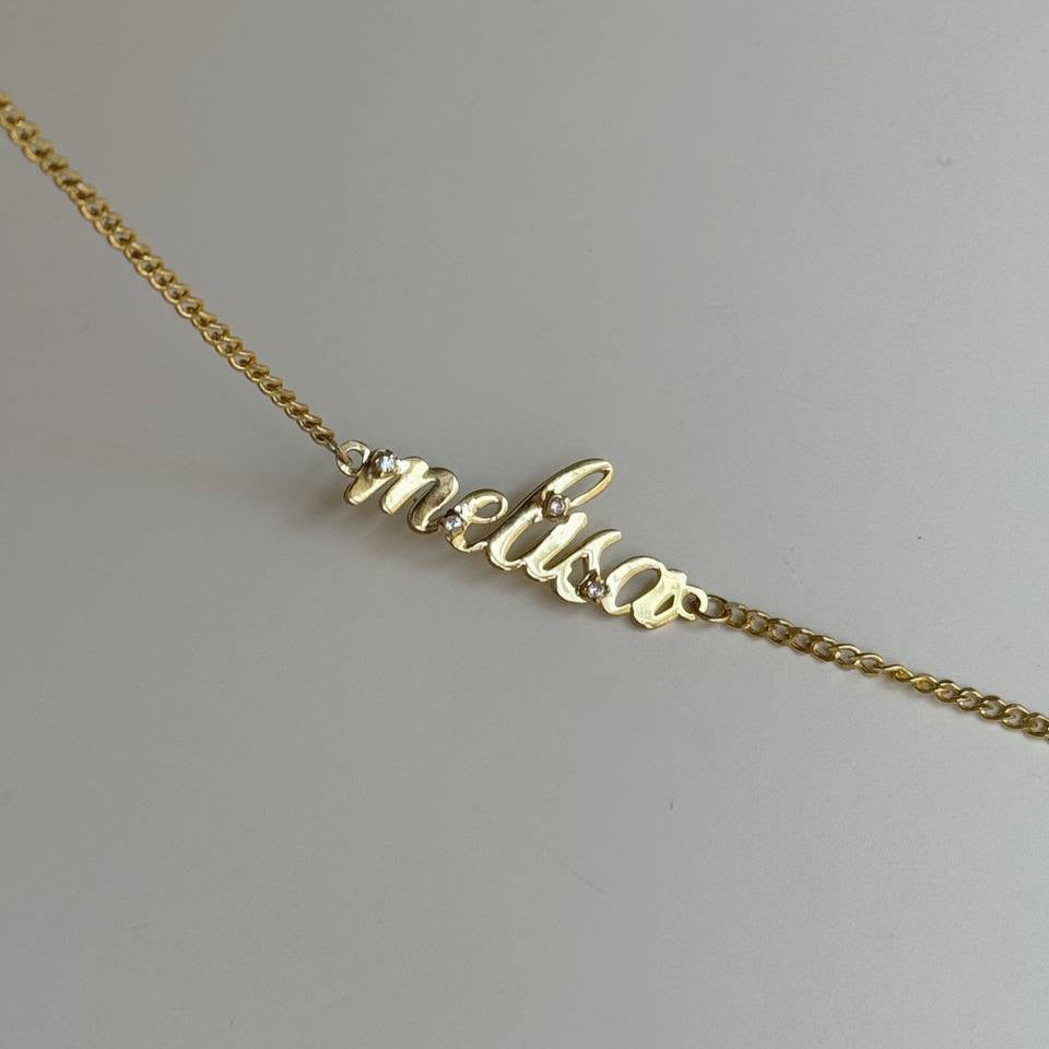 MINI STEIN GOURMET NAMENSARMBAND | 925 SILBER