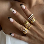CUBAN RING aus 925 Silber - Eleganter Ring - AURIME