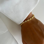 BUTTERFLY ARMKETTE MIT ZIRKONIA aus 925 Silber - Eleganter Halskette - AURIME