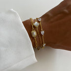 DROP ARMKETTE aus 925 Silber - Eleganter Halskette - AURIME