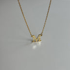 TREND NAMENSKETTE aus 925 Silber - Eleganter Halskette - AURIME