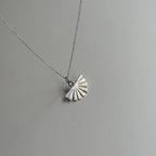 FÄCHER HALSKETTE aus 925 Silber - Eleganter Halskette - AURIME