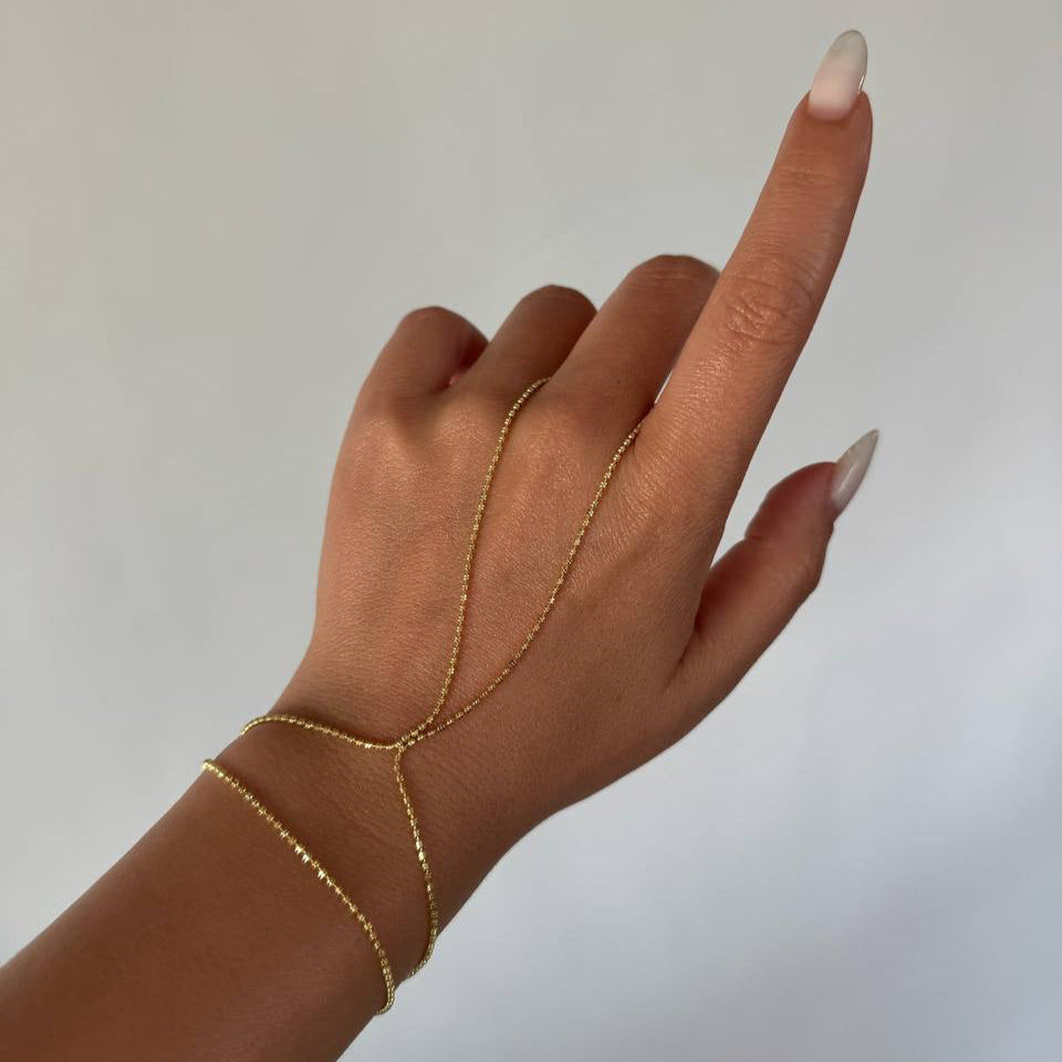 TINA HANDKETTE aus 925 Silber - Eleganter Halskette - AURIME