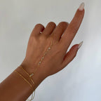 ELNI HANDKETTE aus 925 Silber - Eleganter Halskette - AURIME