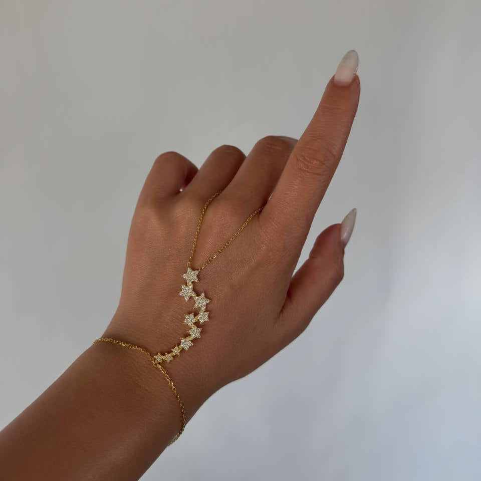 VIEA HANDKETTE aus 925 Silber - Eleganter Halskette - AURIME