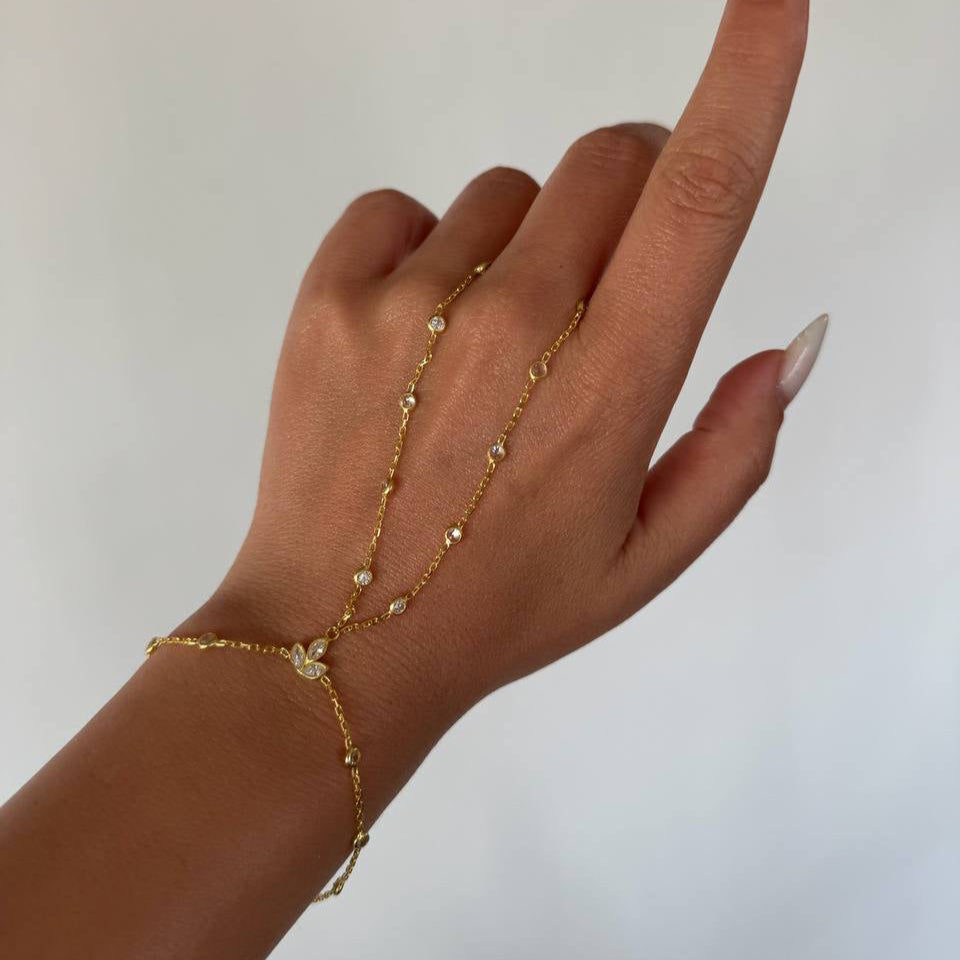 SIMOU HANDKETTE aus 925 Silber - Eleganter Halskette - AURIME