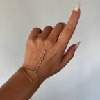 KALI HANDKETTE aus 925 Silber - Eleganter Halskette - AURIME