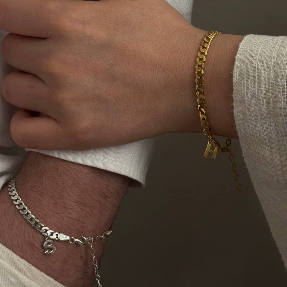 XXL GOURMET BASIC PARTNERARMBÄNDER | 925 SILBER