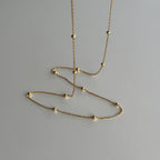 BALL SLIM KETTE - 925 SILBER aus 925 Silber - Eleganter Halskette - AURIME
