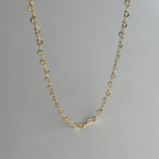 HERZ CHAIN HALSKETTE | 925 SILBER