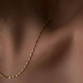 Silbernes FELICITY Halskette aus 925er Silber von AURIME, detailreiche Kette mit filigranem Design.