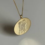 PHOTO GRAVUR KETTE aus 925 Silber - Eleganter Halskette - AURIME