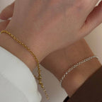 LEGENDARY BUCHSTABEN PARTNERARMBAND | 925 SILBER