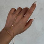 MEZZO HANDKETTE aus 925 Silber - Eleganter Halskette - AURIME