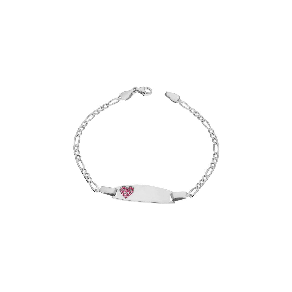 KINDER GRAVUR ARMBAND HEART aus 925 Silber - Eleganter Armband - AURIME