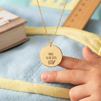 KETTE KINDER mit GRAVUR für Einschulung | 925 SILBER