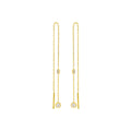 Silberohrringe von AURIME, Lindsay Earring, aus 925er Silber, elegante Ohrschmuck mit filigranen Details, Nahaufnahme