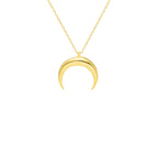 MONDSICHEL HALSKETTE aus 925 Silber - Eleganter Halskette - AURIME