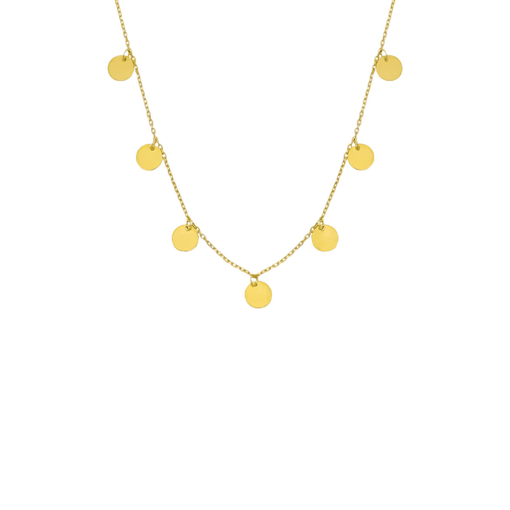 MULTI COIN NECKLACE aus 925 Silber - Hochwertiger Schmuck - AURIME