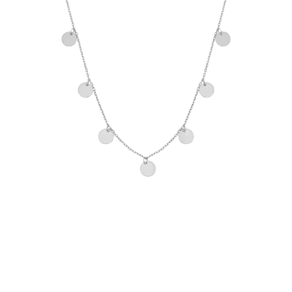 MULTI COIN NECKLACE aus 925 Silber - Hochwertiger Schmuck - AURIME