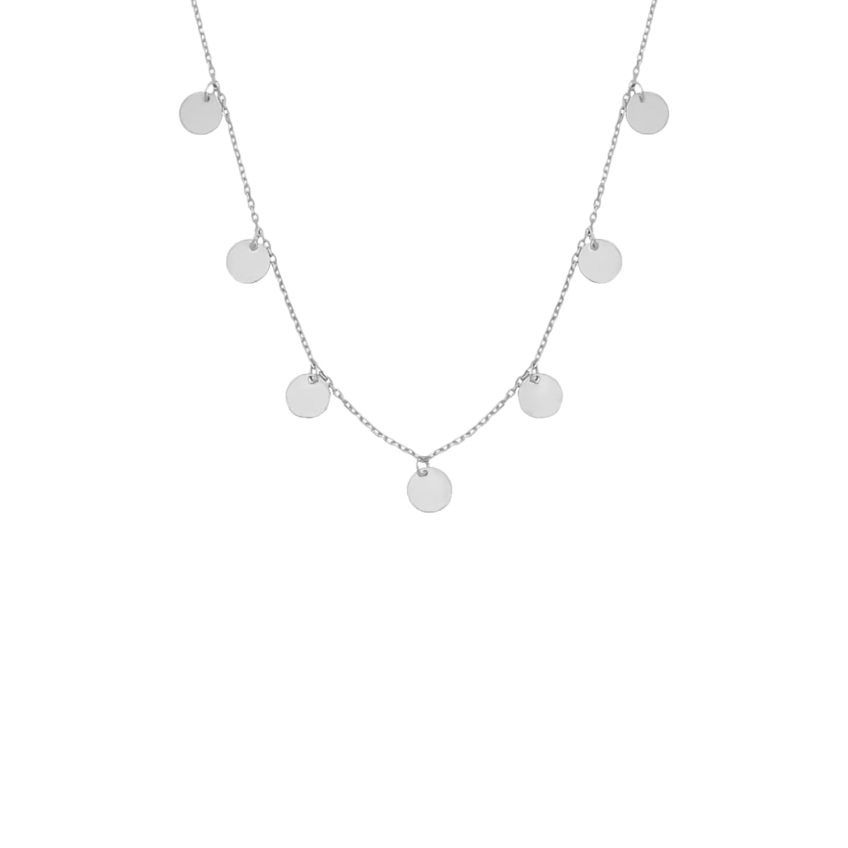 MULTI COIN NECKLACE aus 925 Silber - Hochwertiger Schmuck - AURIME