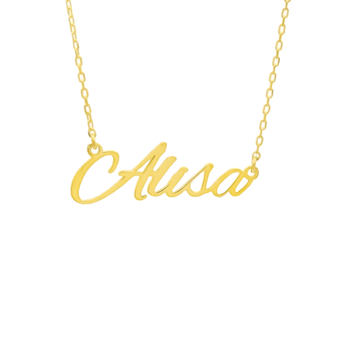 NAMENSKETTE aus 925 Silber - Eleganter Halskette - AURIME