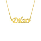 NAMENSKETTE BASIC aus 925 Silber - Eleganter Halskette - AURIME