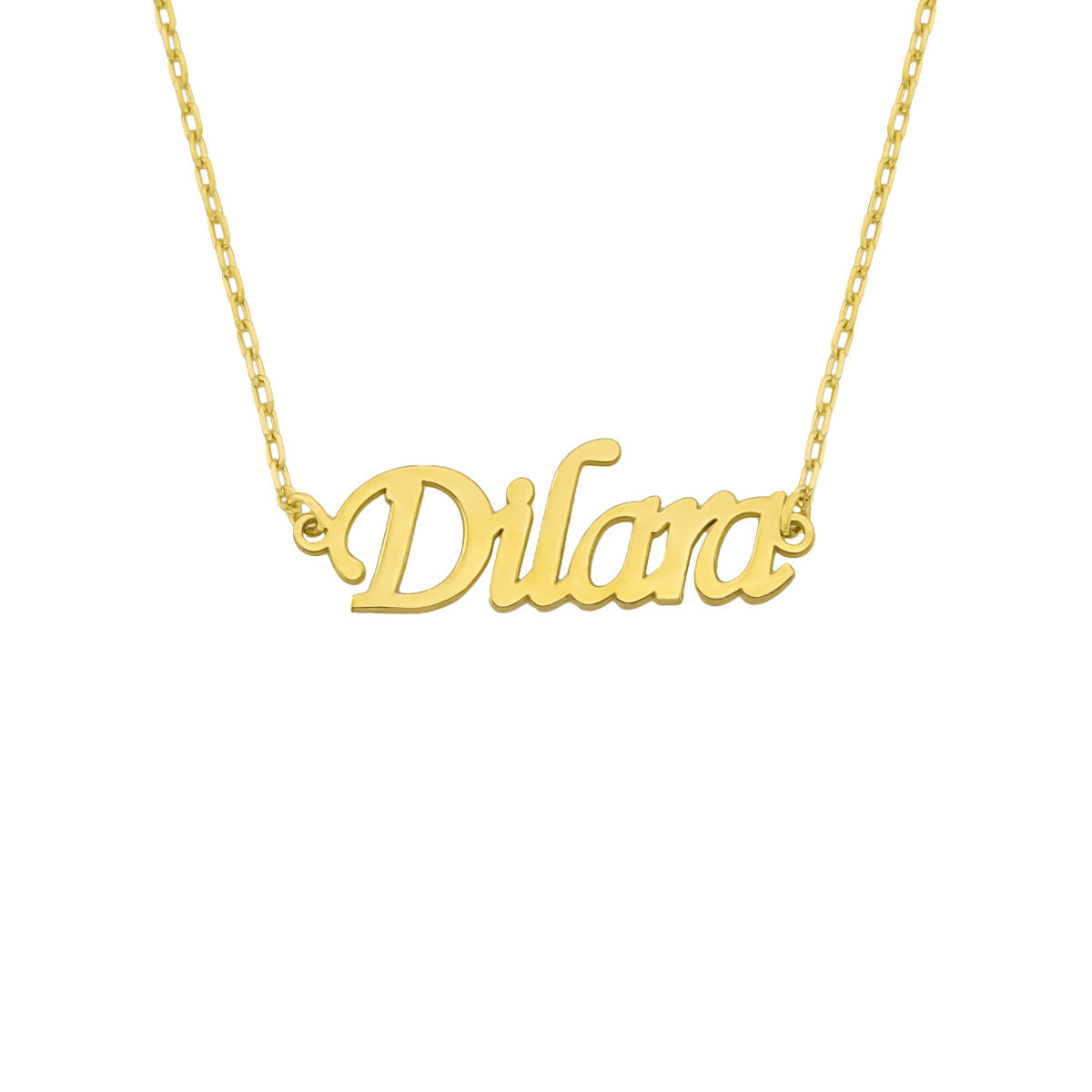 NAMENSKETTE BASIC aus 925 Silber - Eleganter Halskette - AURIME