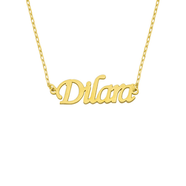 NAMENSKETTE BASIC aus 925 Silber - Eleganter Halskette - AURIME
