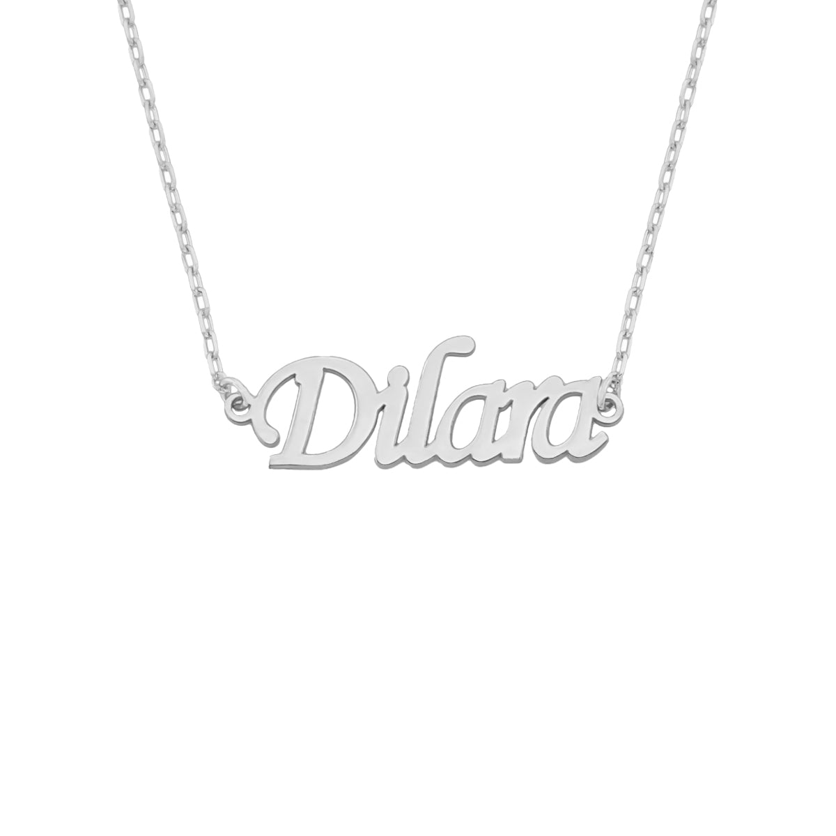 NAMENSKETTE BASIC aus 925 Silber - Eleganter Halskette - AURIME