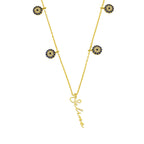 NAZAR X SIGNATUR KETTE aus 925 Silber - Eleganter Halskette - AURIME