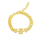 RIO ZIRKONIA BUCHSTABE aus 925 Silber - Hochwertiger Schmuck - AURIME