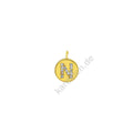 Round Zirkonia Ersatzbuchstabe mit DIY Haken (6994403491885)