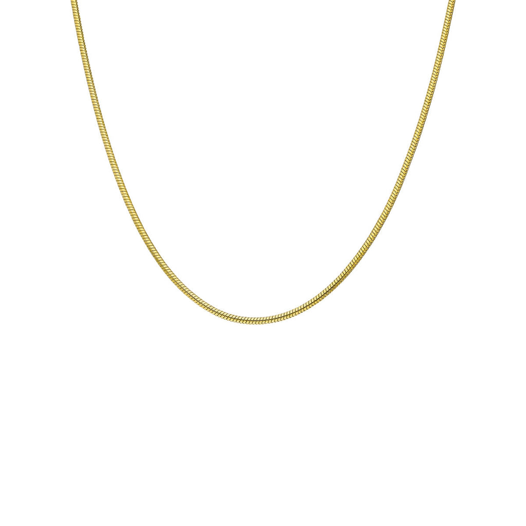 SNAKESKIN HALSKETTE aus 925 Silber - Eleganter Halskette - AURIME