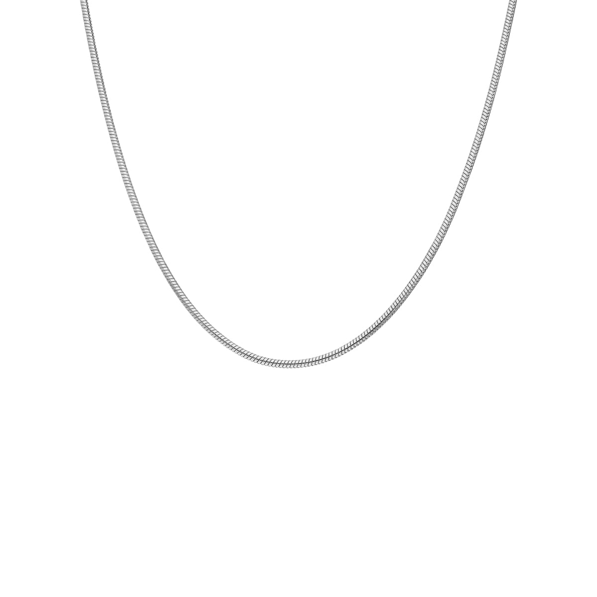 SNAKESKIN HALSKETTE aus 925 Silber - Eleganter Halskette - AURIME