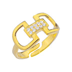 SPERREN CHAIN RING aus 925 Silber - Eleganter Ring - AURIME