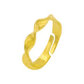 Steriner Spiral-Design-Ring aus 925 Silber von AURIME, detailreiches Schmuckstück mit spiralförmigem Muster.