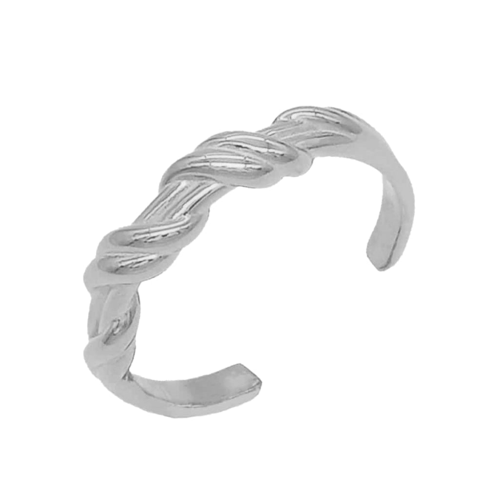 STRING RING aus 925 Silber - Eleganter Ring - AURIME