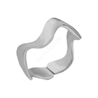 WAVE RING aus 925 Silber - Eleganter Ring - AURIME