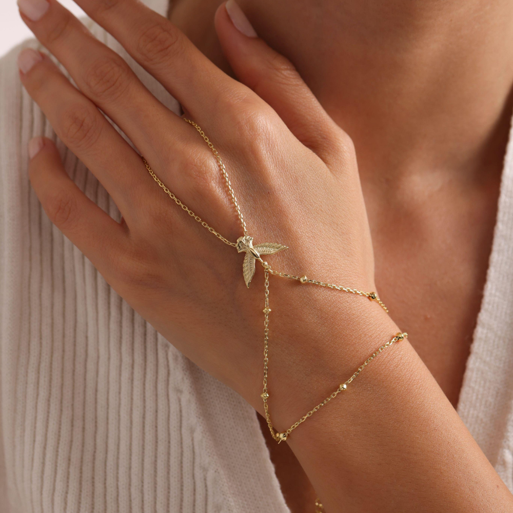 ANKA HANDKETTE aus 925 Silber - Eleganter Halskette - AURIME