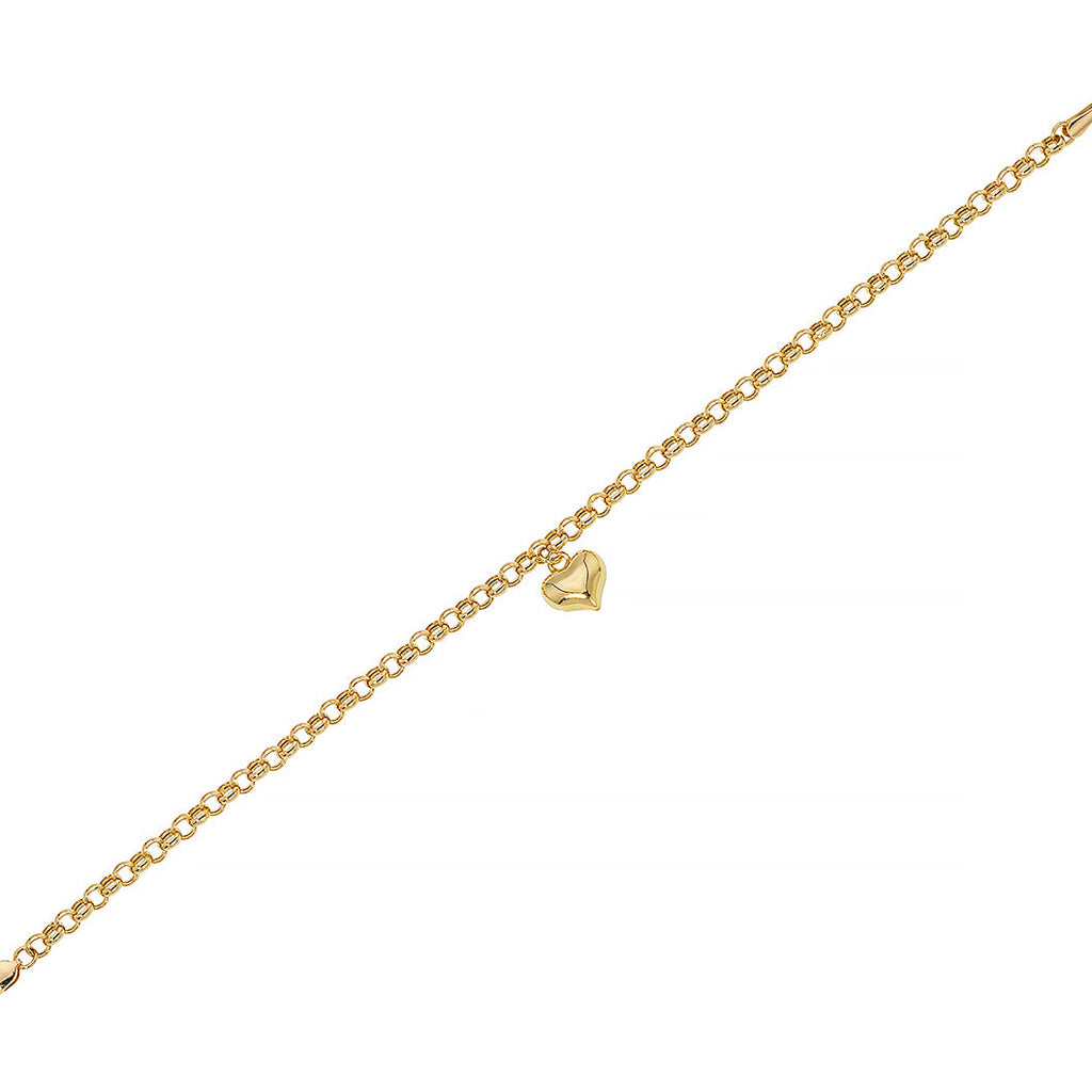 DOCH KETTE MIT HERZ ARMKETTE | 14K GOLD