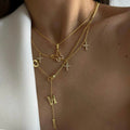 5er Kreuz Halskette (7094289301549)