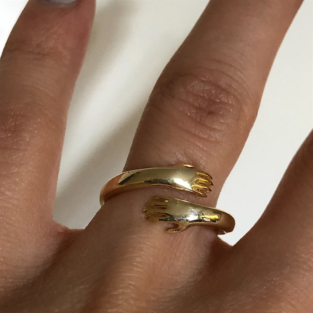 Amplexus Ring - 925 SILBER aus 925 Silber - Eleganter Ring - AURIME