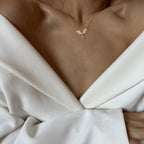 MINI SCHUTZENGELS KETTE TRUST aus 925 Silber - Eleganter Halskette - AURIME