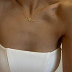 NAMENSKETTE aus 925 Silber - Eleganter Halskette - AURIME