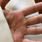 CHAIN RING FATIMAS HAND aus 925 Silber - Eleganter Ring - AURIME