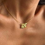 GLITTERY LETTER NECKLACE aus 925 Silber - Hochwertiger Schmuck - AURIME