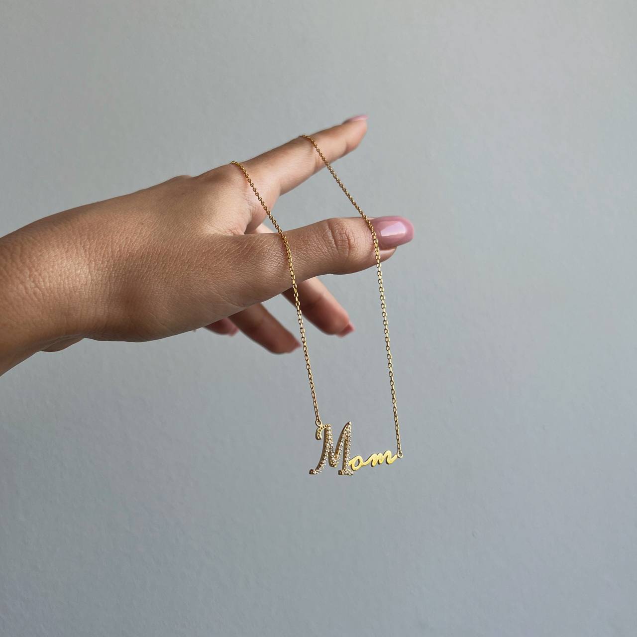 MOM HALSKETTE aus 925 Silber - Eleganter Halskette - AURIME