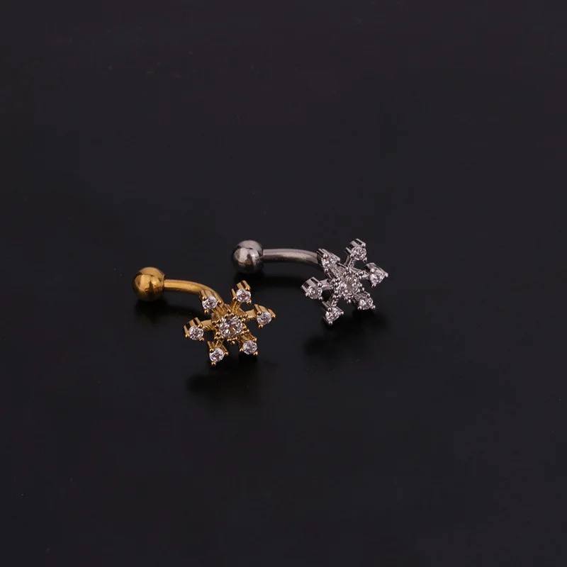 CURVED PIERCING aus 925 Sterling Silber - Hochwertiger Schmuck - AURIME