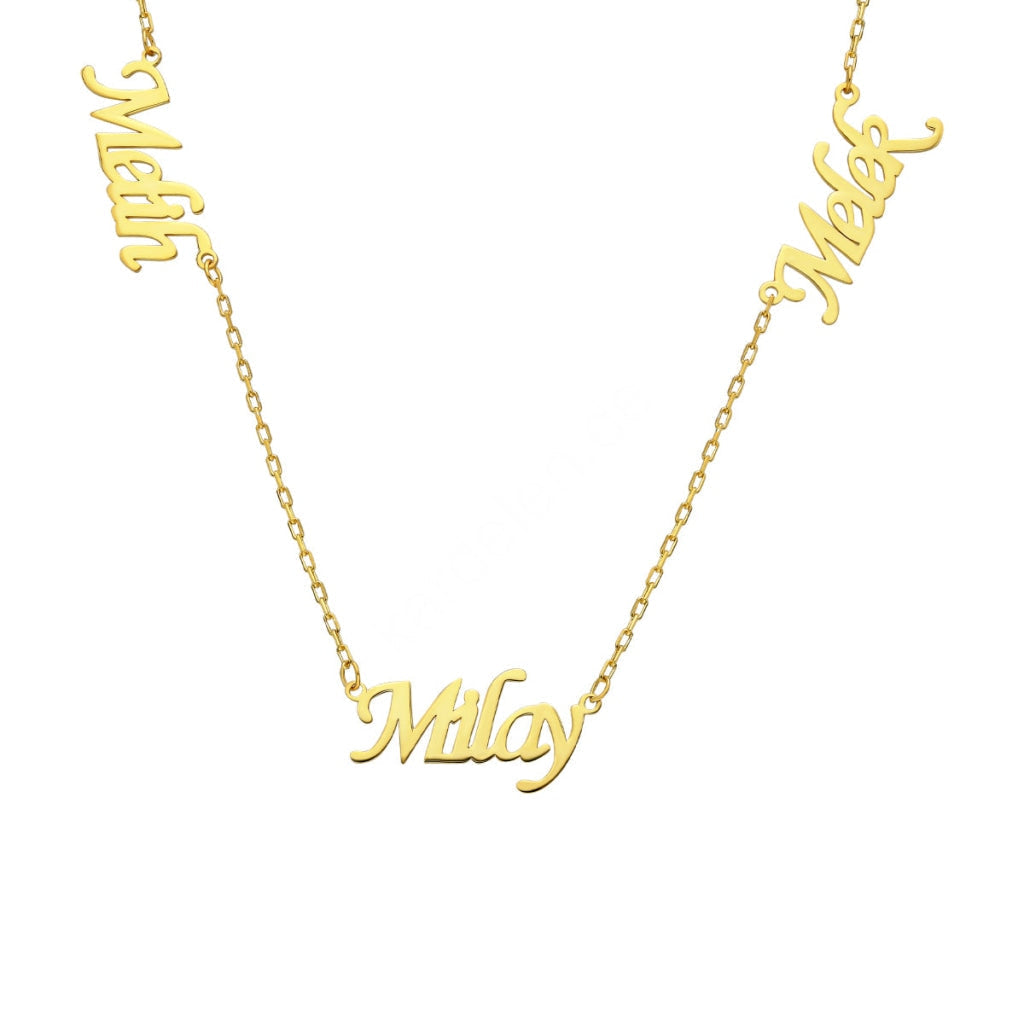 3-PIECE NAME CHAIN ​​| 925 SILVER 